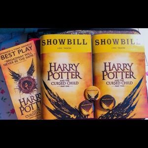 Harry Potter & the Cursed Child playbills!⚡️NYC🗽